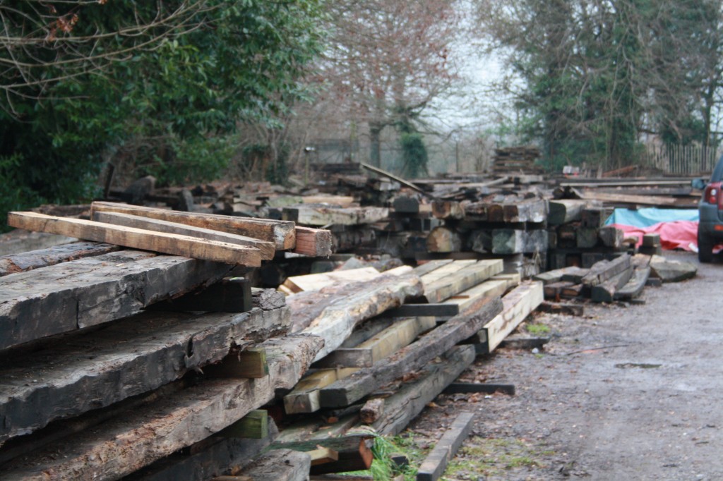 Massive Stocks of Reclaimed Oak Beams Massive Stocks of Reclaimed Oak Beams