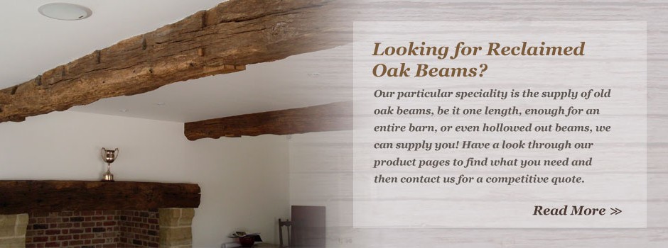 Speciality Reclaimed Oak Beams