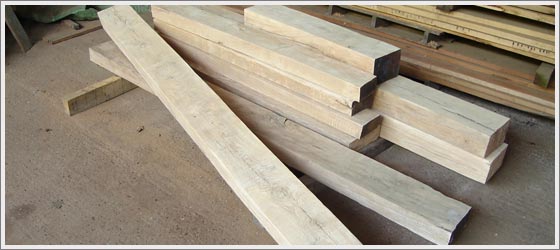 Air Dried Oak Beams Air Dried Oak Beams