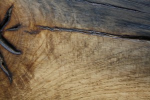 reclaimed sawn sanded and waxed