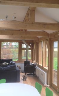 oak beam extension