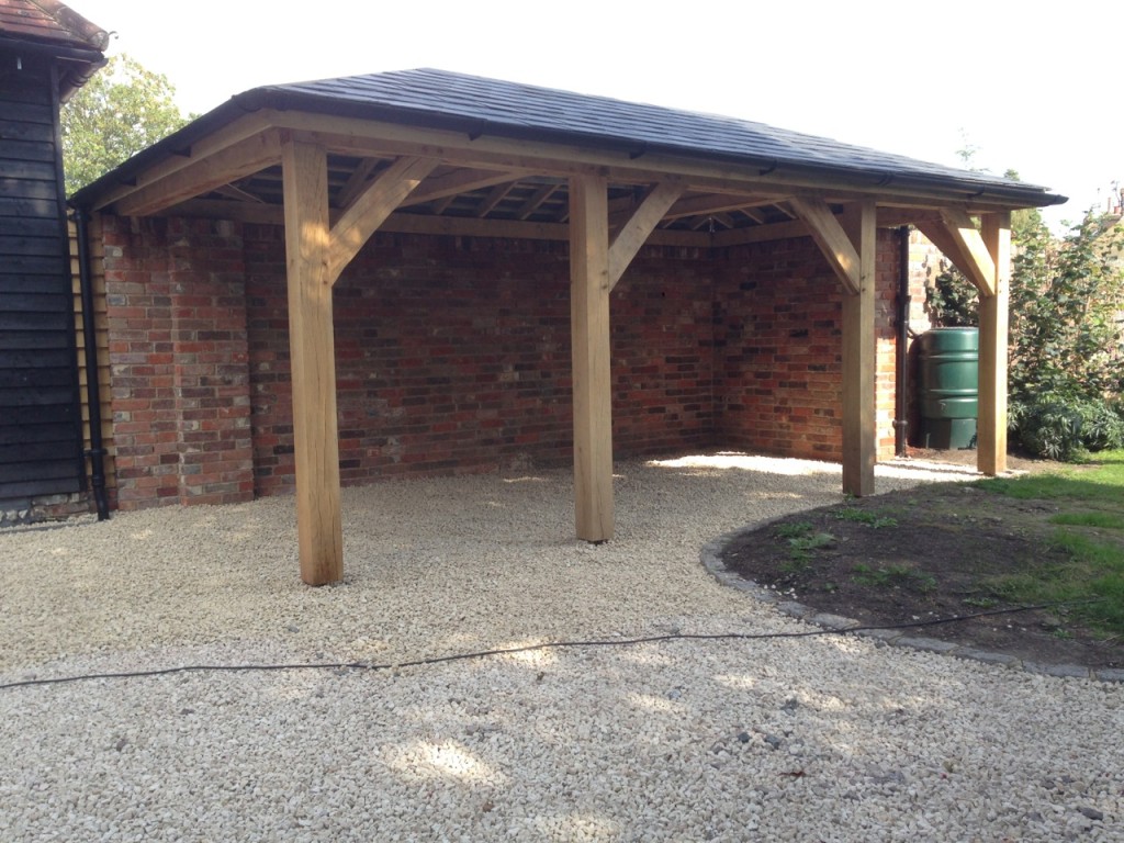 Oak Framed Carport