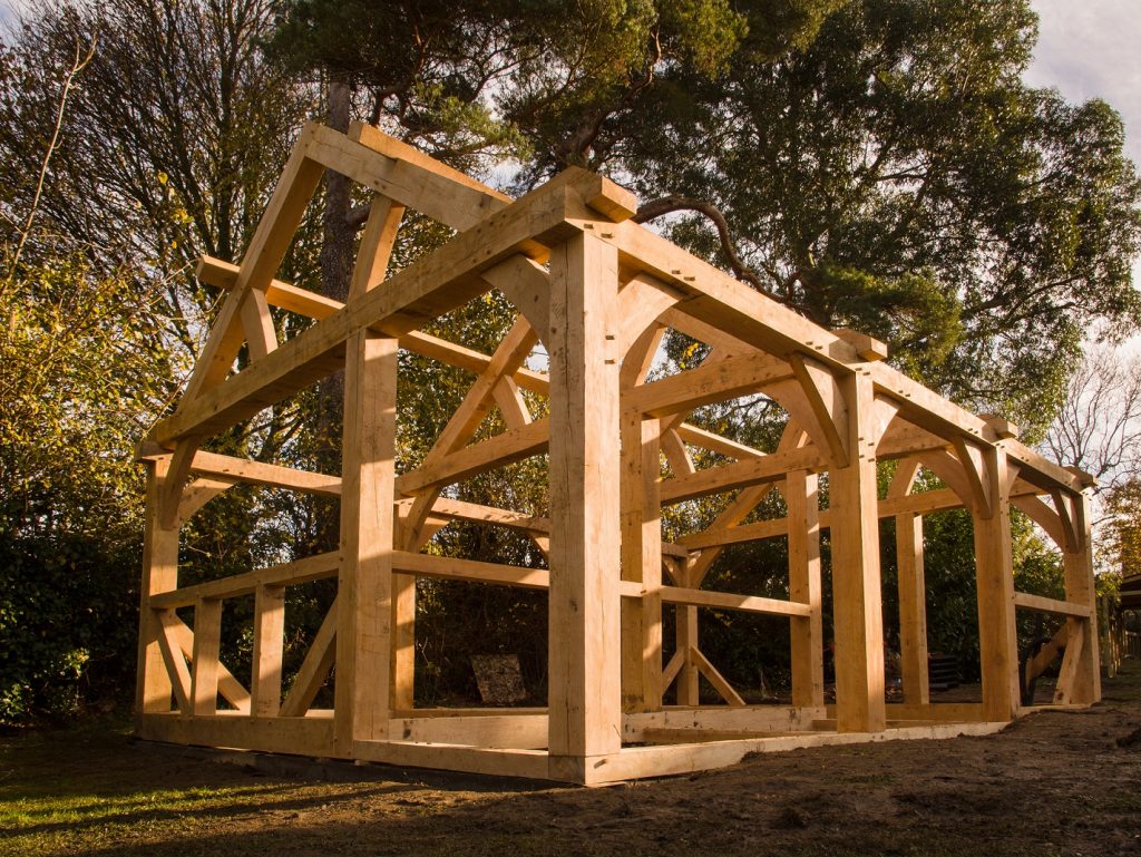 oak-framed build