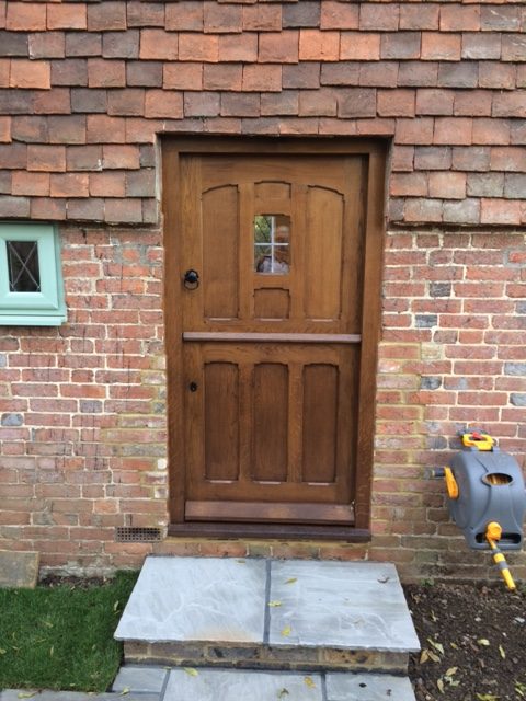 solid oak door