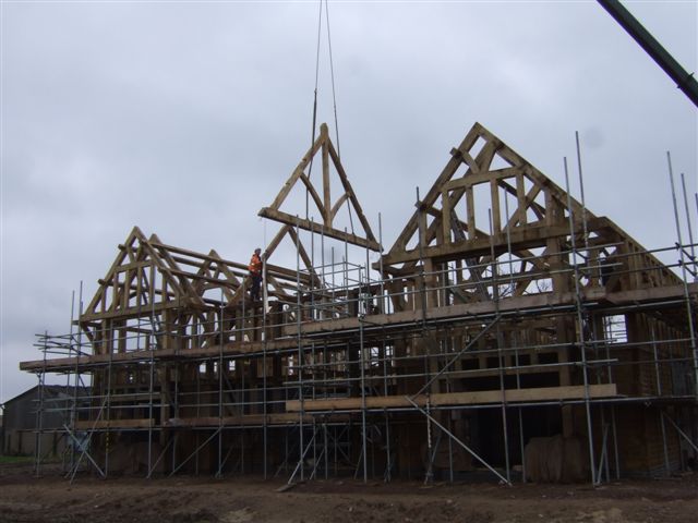 oak trusses