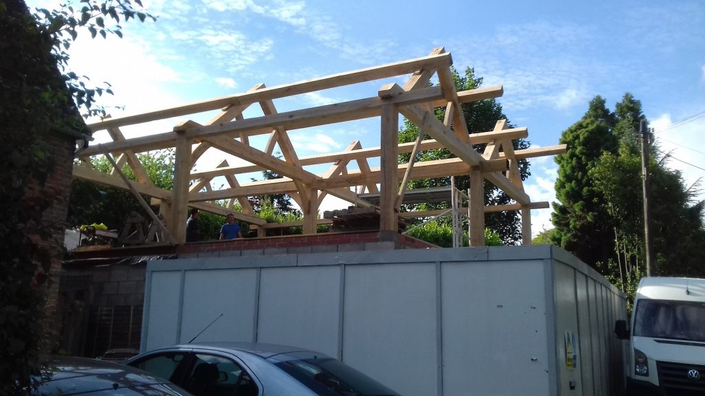 oak trusses