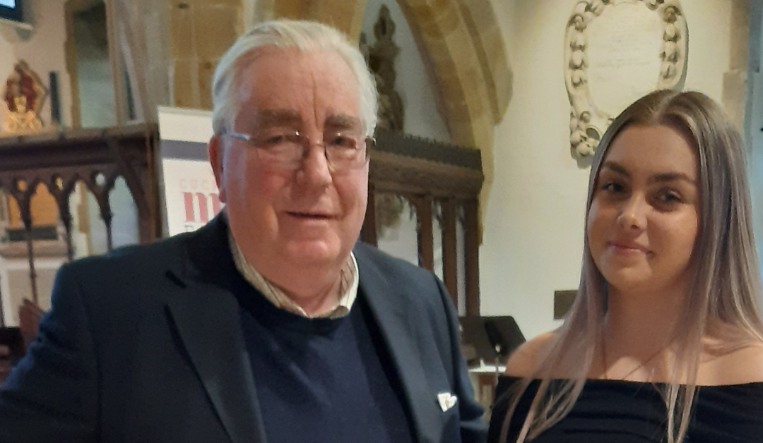 Trad Oak sponsors talented young Sussex singer