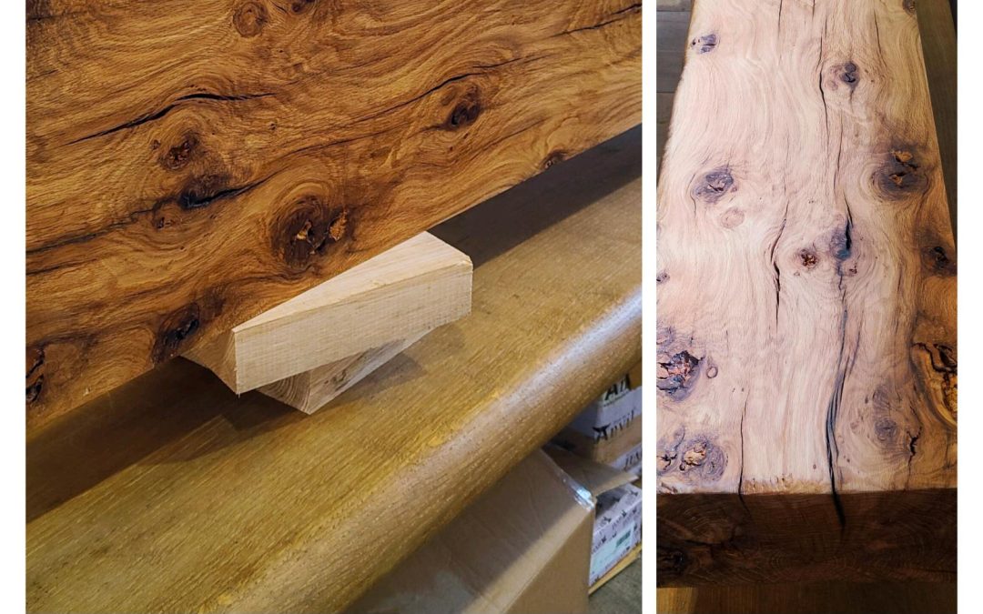 Transforming Reclaimed Oak Beams into Stunning Fireplace Mantels
