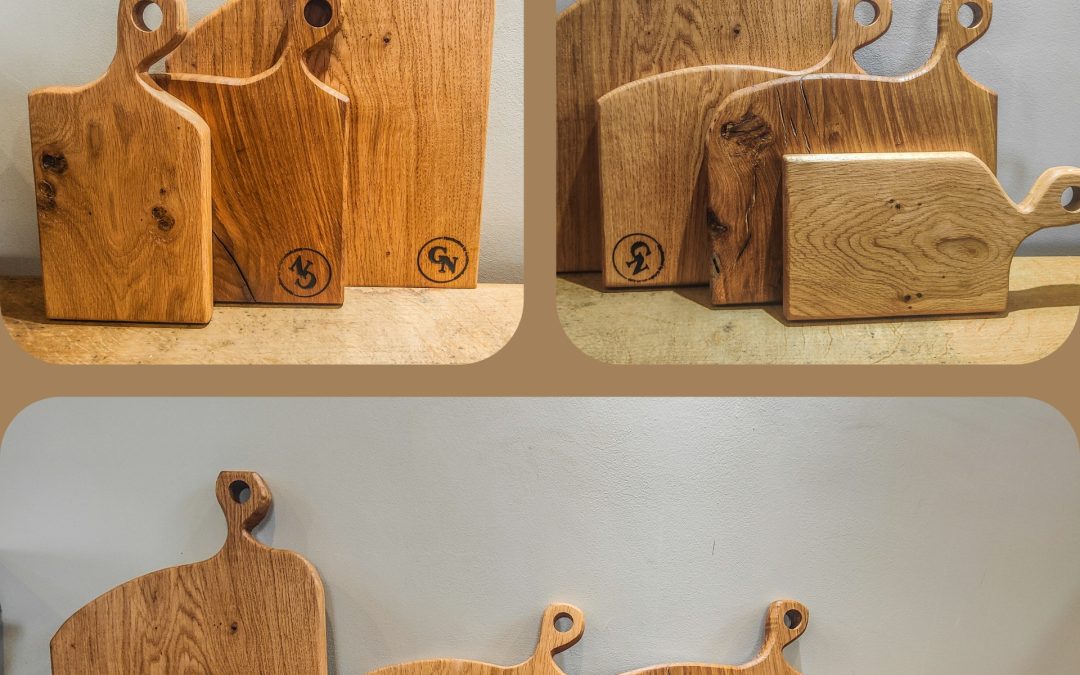 The Crafting of Our Handcrafted Oak Bread Boards and Chopping Boards
