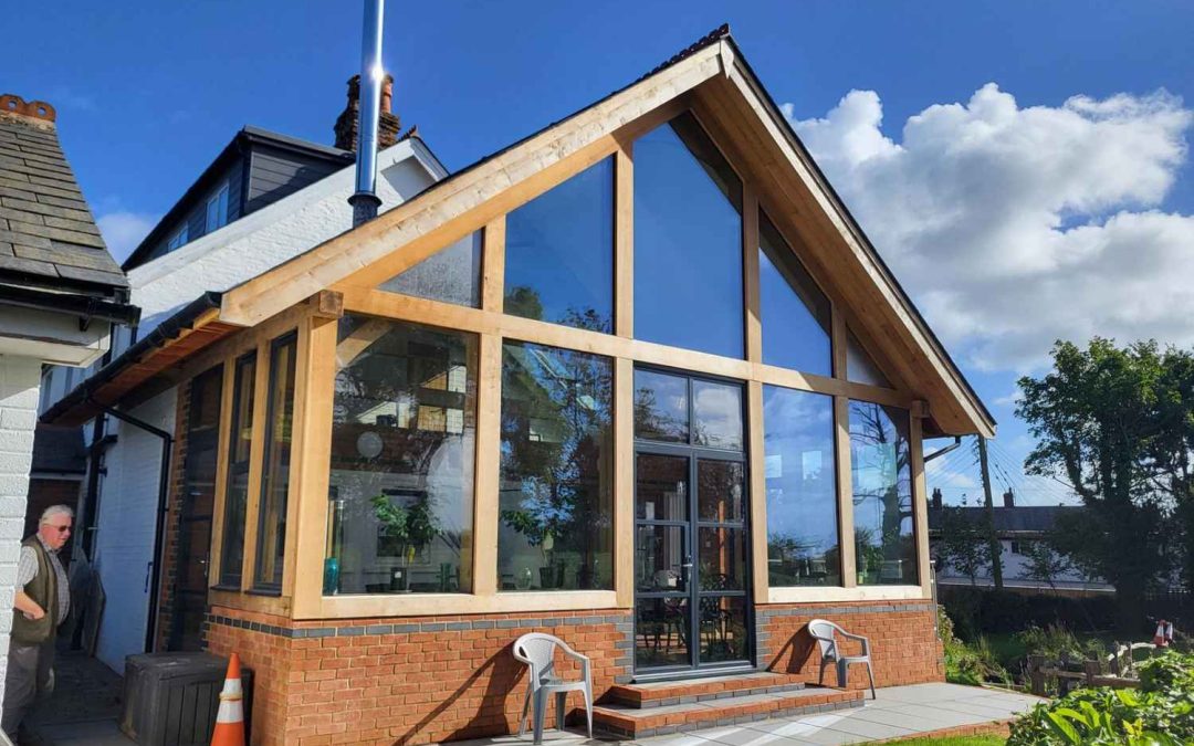 Customer Testimonial: From Plans to a Beautiful Oak Frame Home