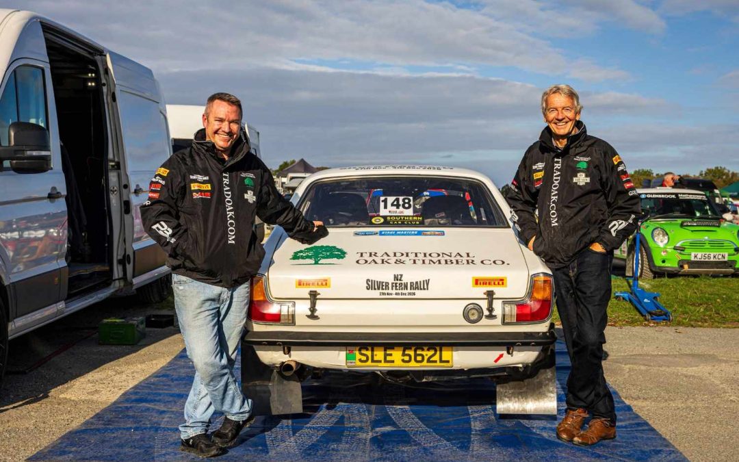 From Oak Beams to Rally Dreams: TradOak Sponsors Tony Jardine in the UK’s Biggest Rally