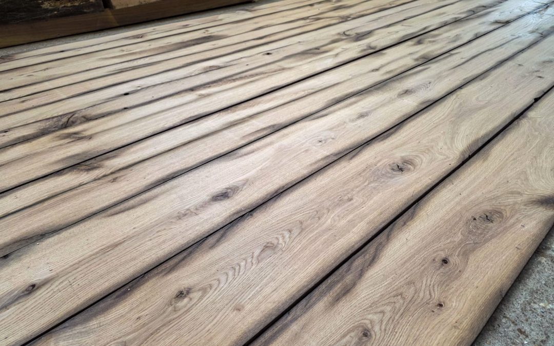 The Beauty of Floorboards Made from Reclaimed Beams