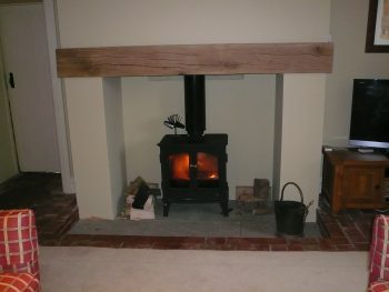 Oak Fireplace Mantels Fitted