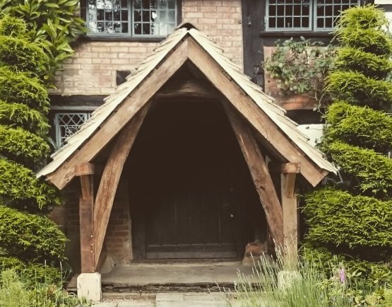 Oak porch