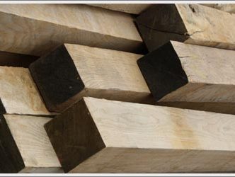 Air Dried Oak Beams
