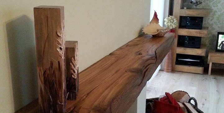 Oak Fireplace Mantels